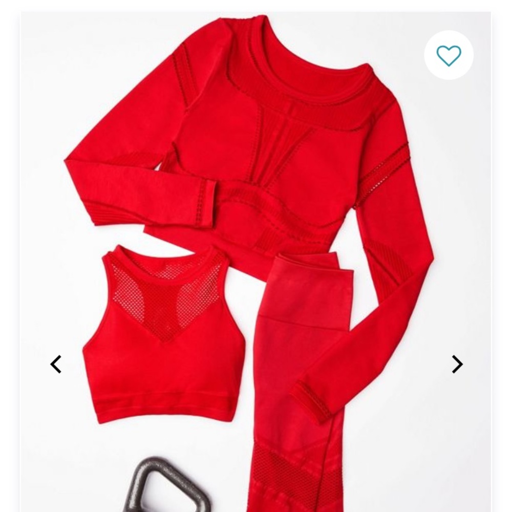 Three pieces work out outfit